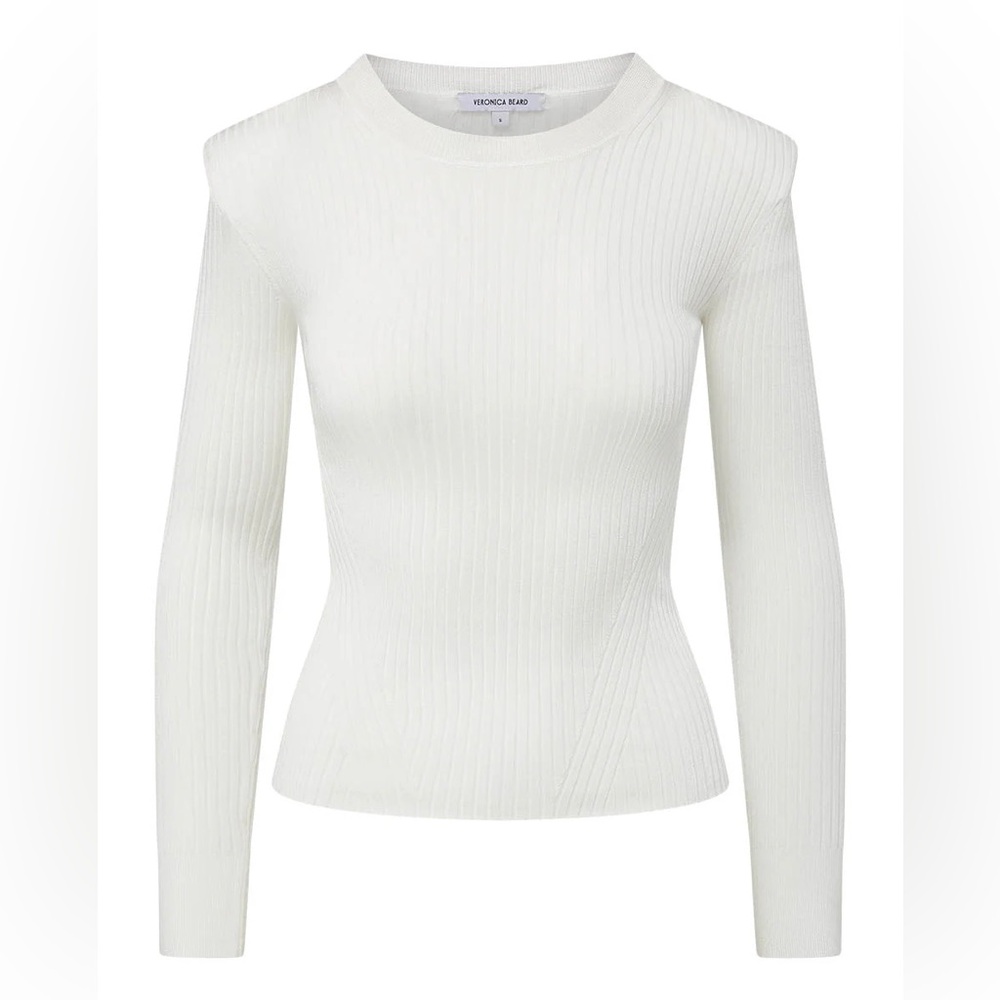 Veronica Beard Off-White Acara Pullover